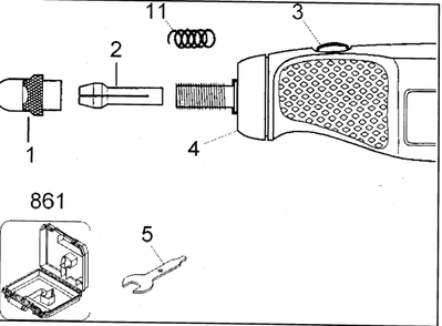 Drill Diagram and Parts List for RT550CTY2  Black and Decker Hammer Drill